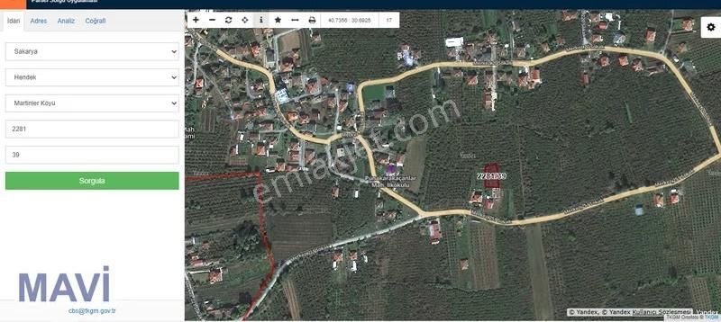 Martinlerde İmar Sınırında Yola İkinci Parsel 773 M² Arazi - Görsel 3