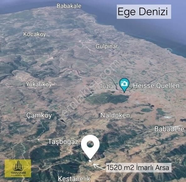 Çanakkale Ayvacık Kestanelik Köyü Satılık 1520 M2 Bahçe. - Görsel 17