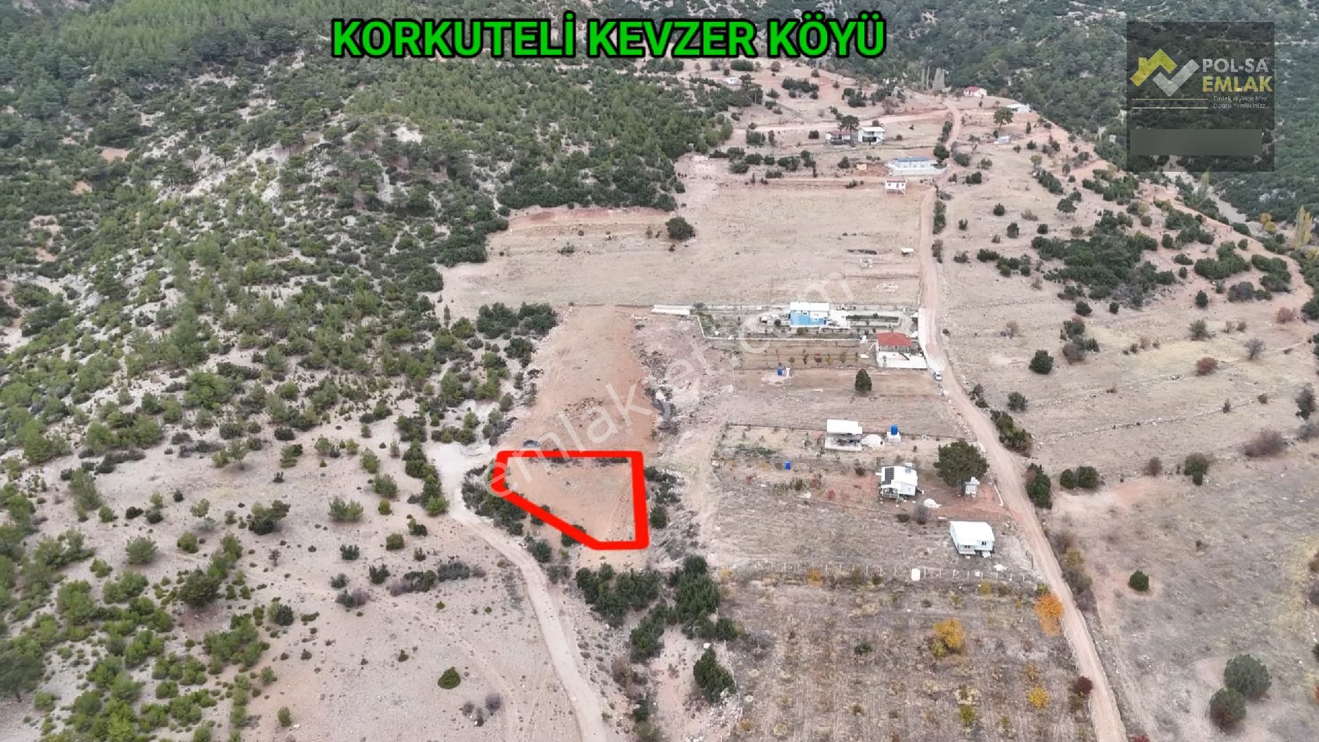✅korkuteli ✅kevzer De ✅satılık 1.015m2 Tarla ✅arazi Yolu Var ✅elektrik Su Yakın - Görsel 6