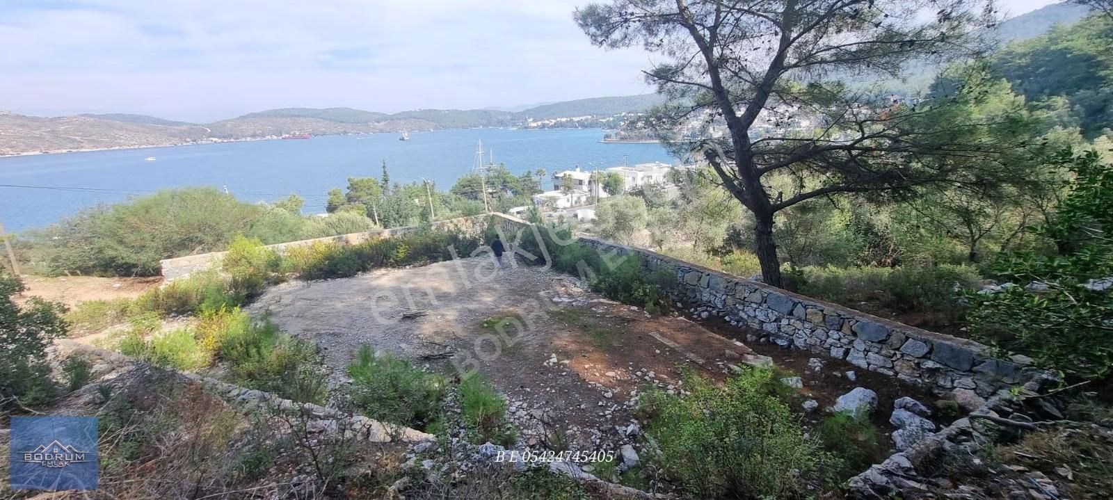 Bodrum Güvercinlik Te Deniz Manzaralı İmarlı Arsa - Görsel 22