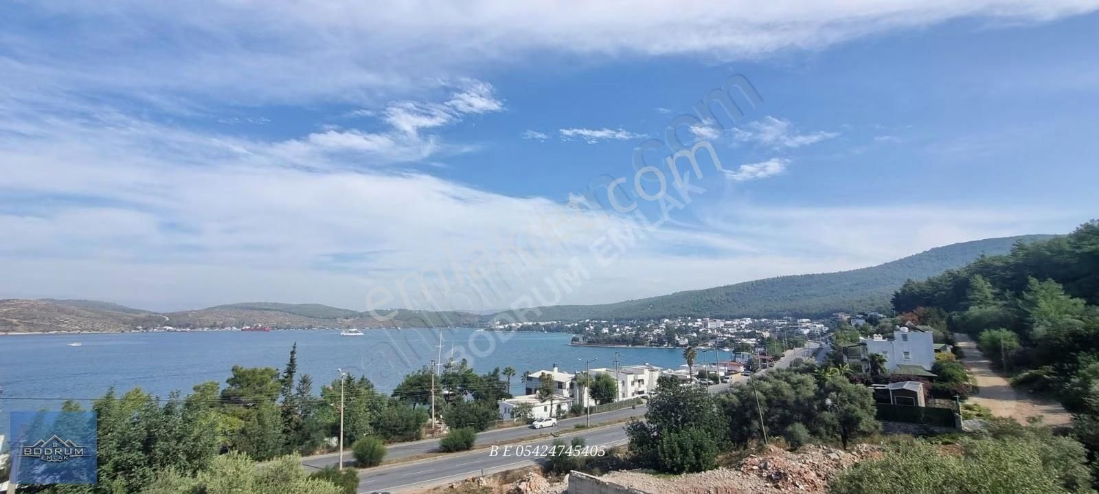 Bodrum Güvercinlik Te Deniz Manzaralı İmarlı Arsa - Görsel 2
