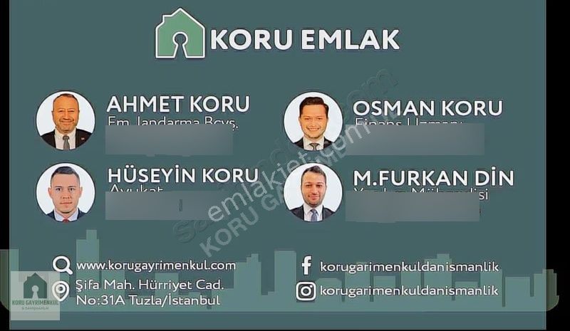 Koru Emlak'tan:4 Dairelik Fırsat Arsa Satılıktır 169m2 - Görsel 14
