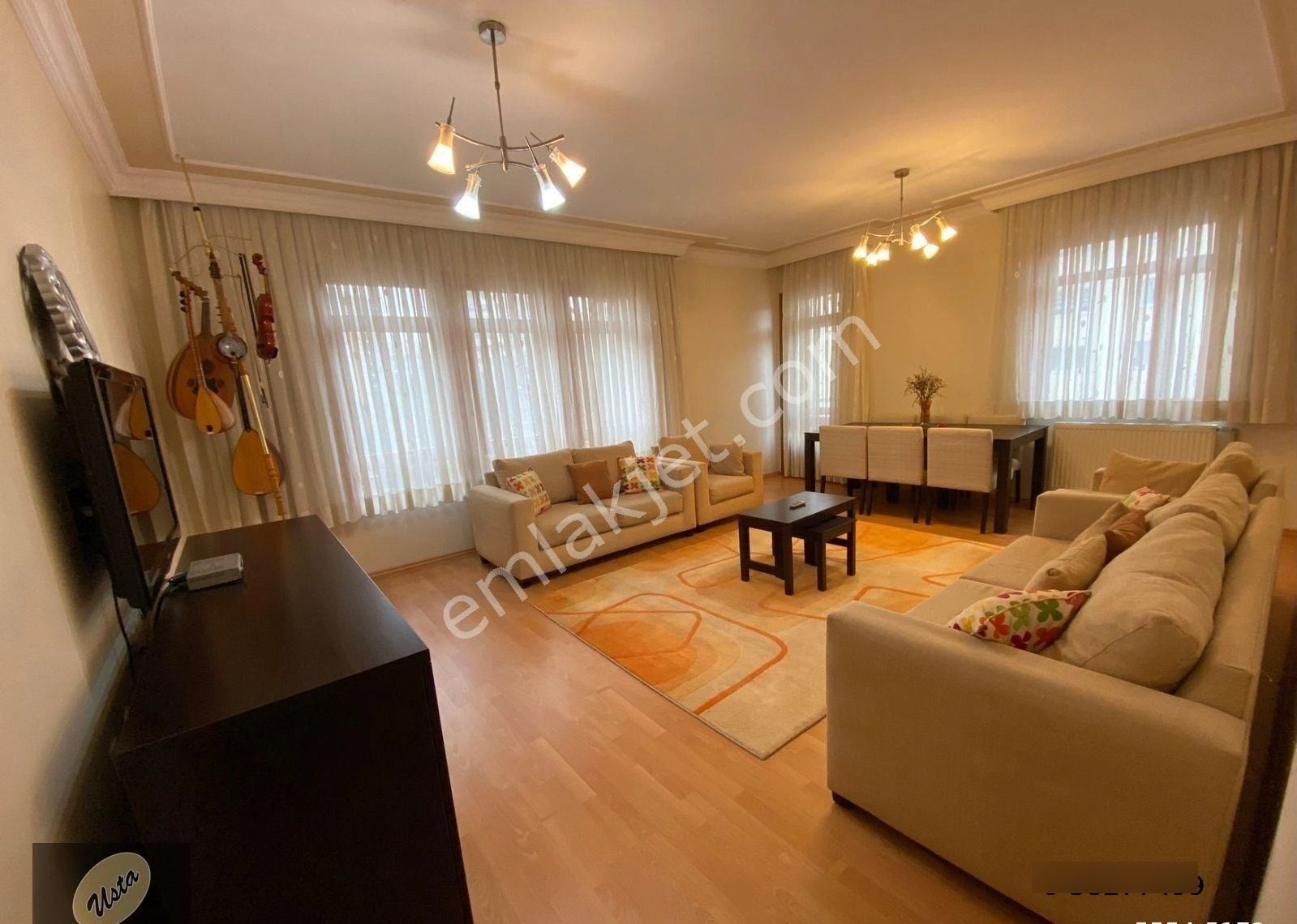 Çiğdem Mahallesinde Full Mobilyalı 3+1 135 M2 Daire... - Görsel 22