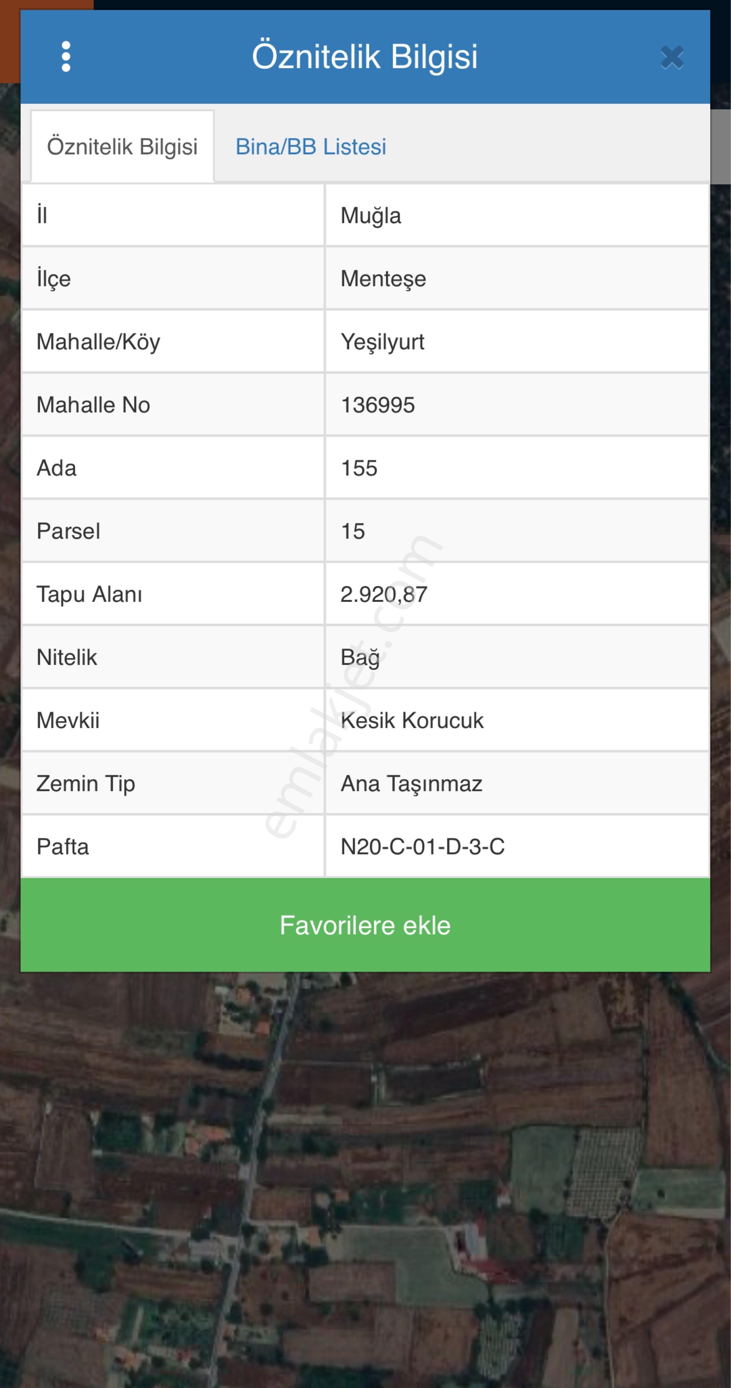 Muğla Menteşe Yeşilyurt Mah. Satılık 2.920 M2 Tarla - Görsel 8