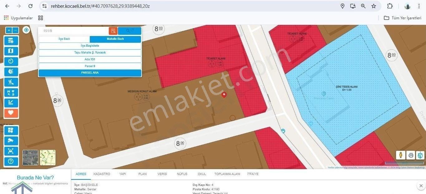 Başiskele Serdar Mahallesinde Satılık Konut İmarlı Arsa. - Görsel 3