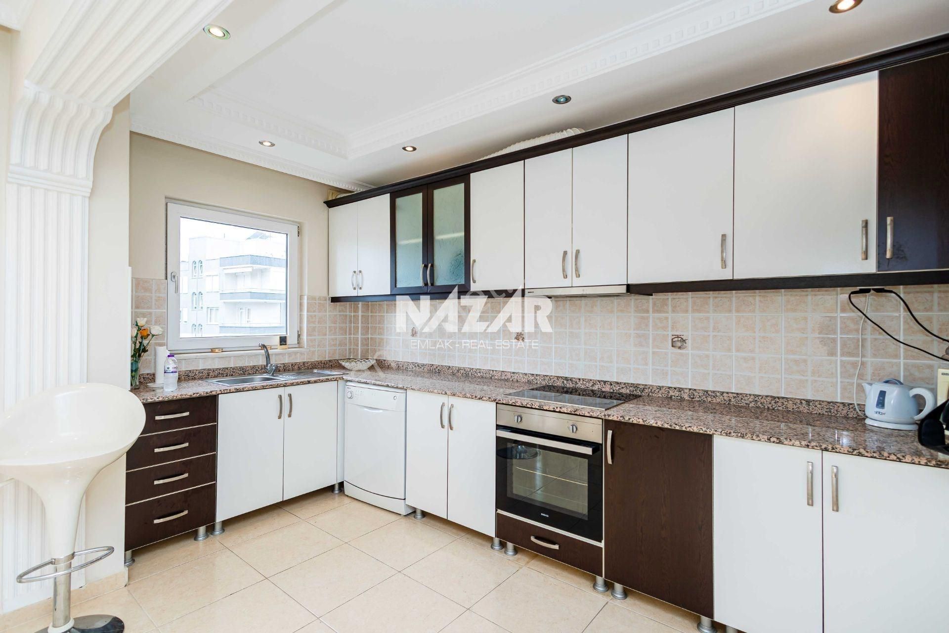 Alanya Mahmutlar’da Satılık 2+1 Eşyalı Deniz Manzaralı Daire - Görsel 18