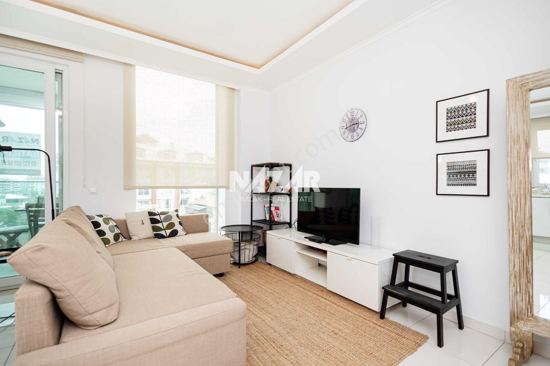 Alanya Kestel’de Denize Sıfır Satılık 1+1 Eşyalı Daire - Görsel 22