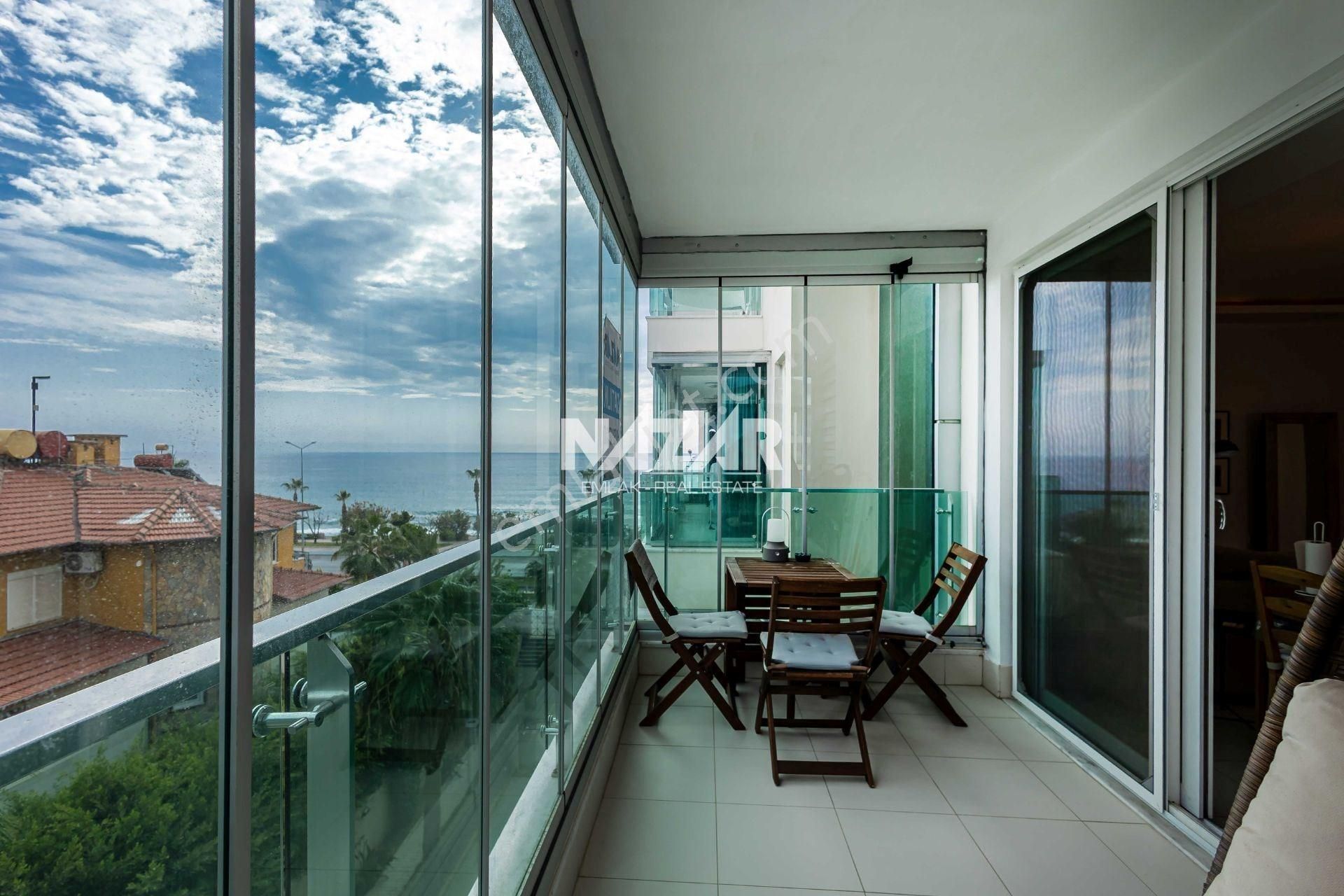 Alanya Kestel’de Denize Sıfır Satılık 1+1 Eşyalı Daire - Görsel 26