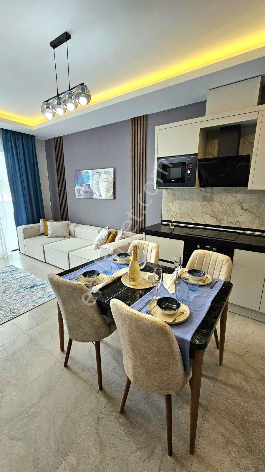 Satılık Daıre 1+1 Alanya Mahmutlar Denıze 350m - Görsel 11