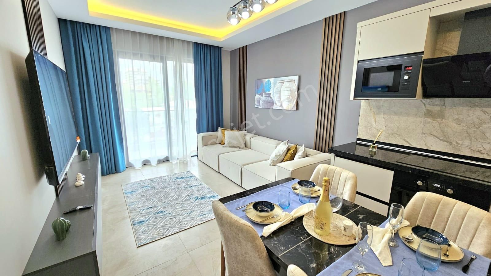 Satılık Daıre 1+1 Alanya Mahmutlar Denıze 350m - Görsel 5
