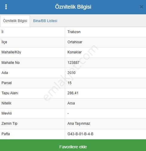 Trabzon'da Satılık Ticari + Konut İmarlı Arsa - Görsel 11