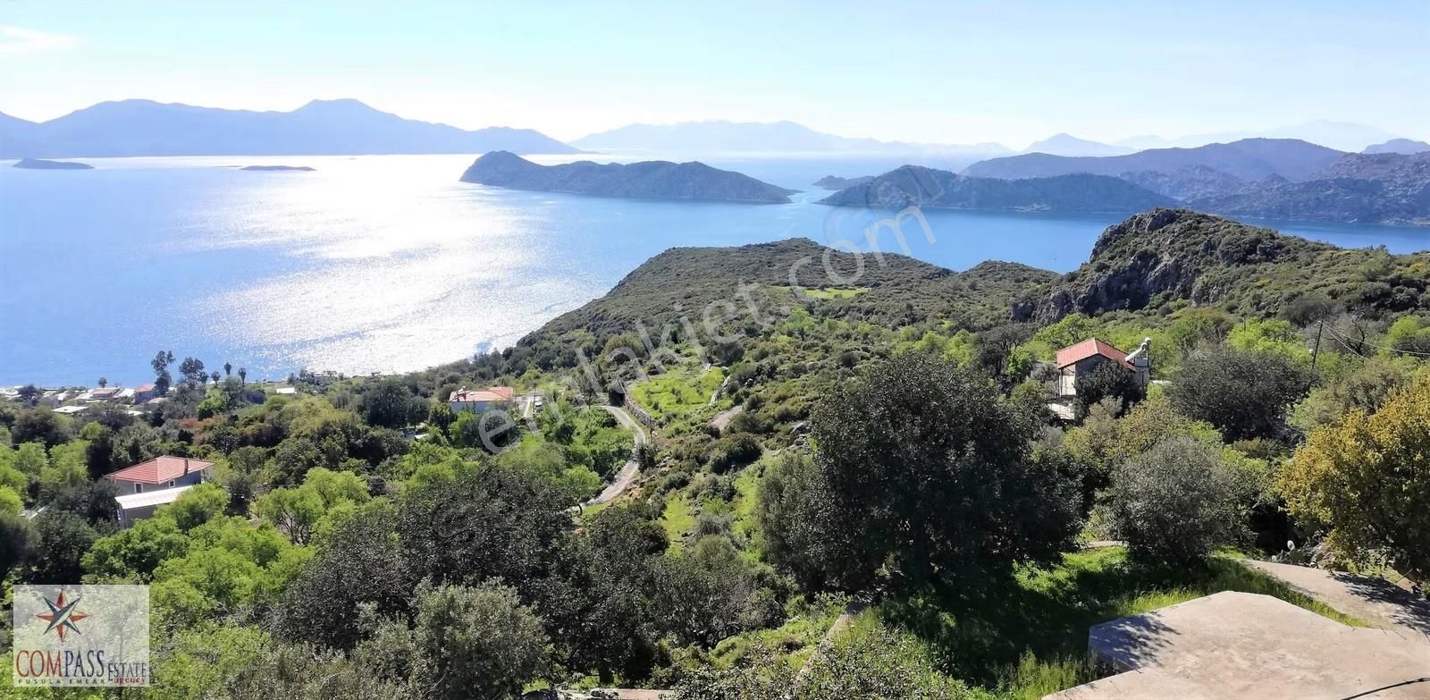 Marmarıs Söğüt'te 544 M2 Satılık Tarla. - Görsel 2