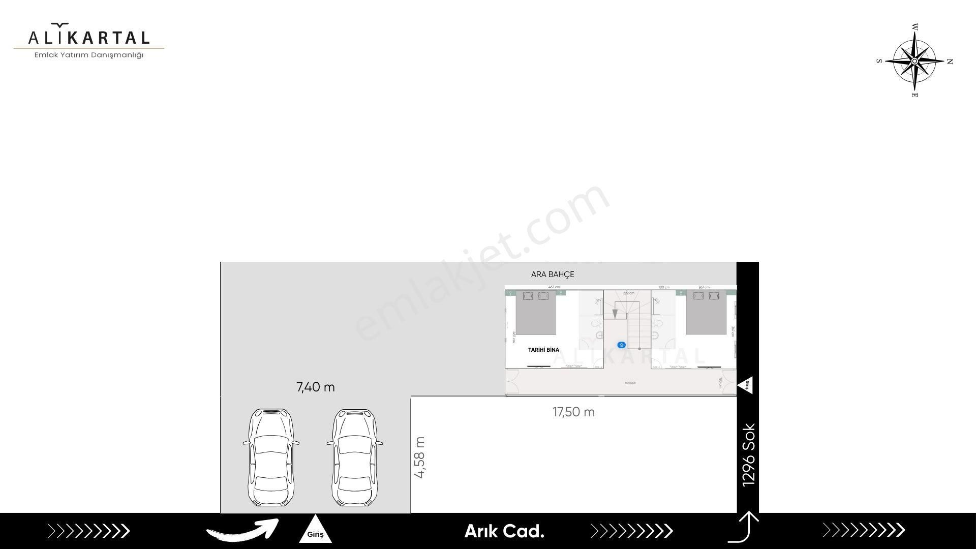 Kaleiçine Yakın 21 Odalı Butik Otele Uygun 480m2 Arsalı 2 Bina - Görsel 25