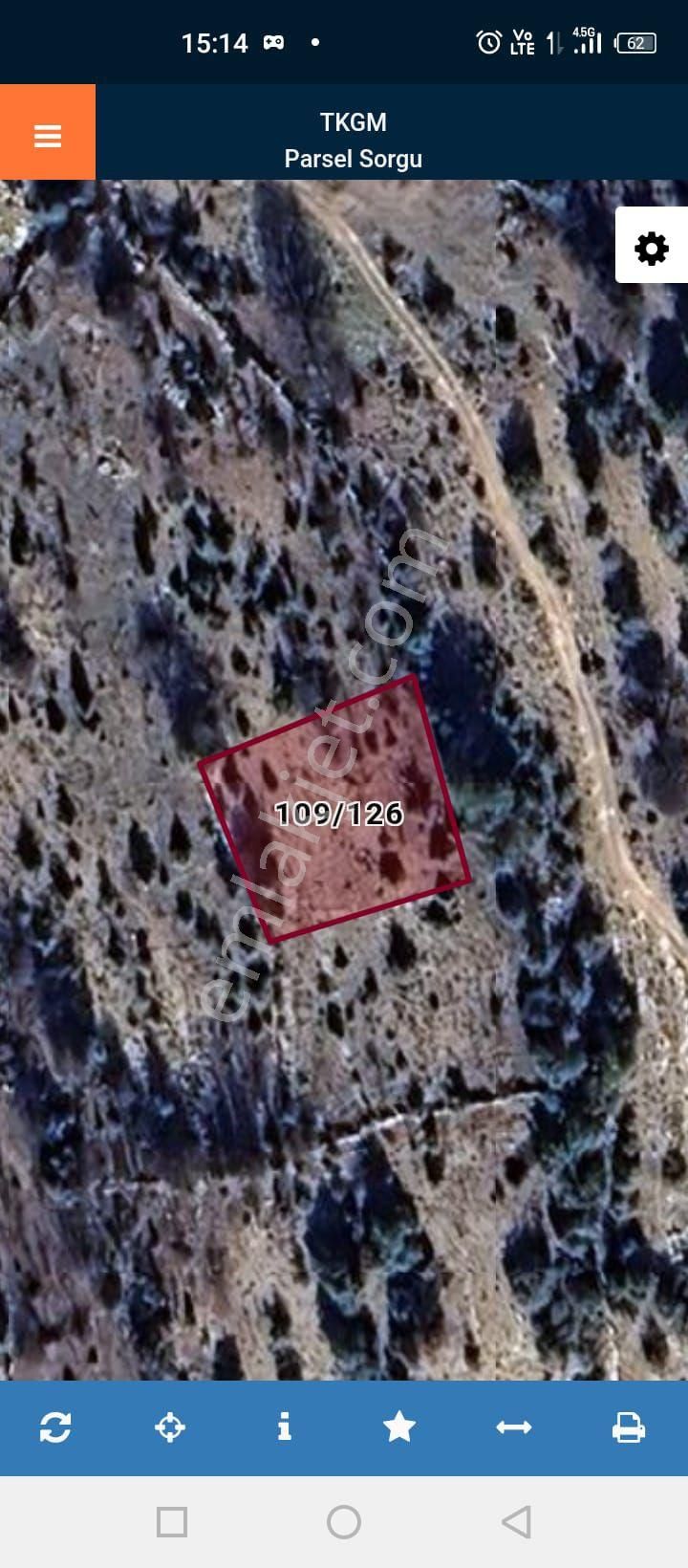 Erdemli Kızılen Mahallesinde 682 M2 Arazi Satılıktır