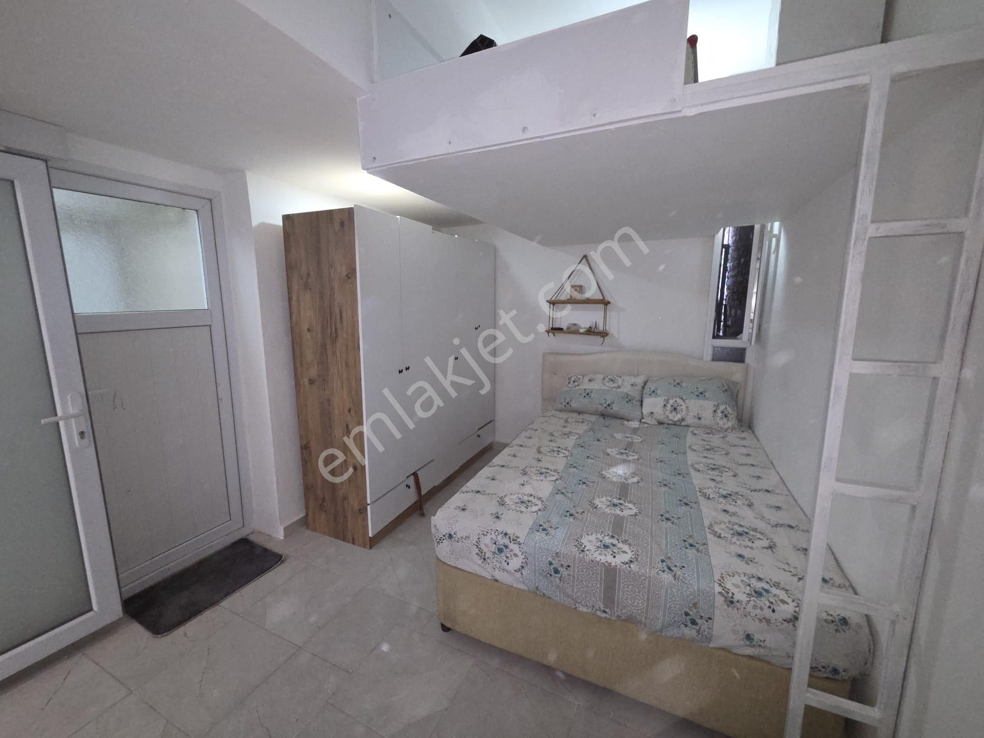 Bodrum Cevatşakir Mah. Yeni Daire, Yıllık Kiralık 1+1 Eşyalı - Görsel 20
