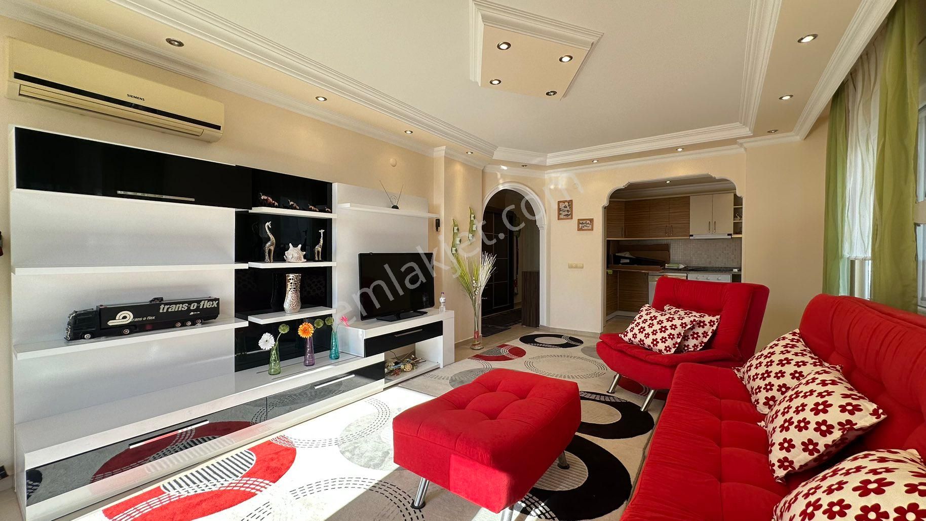 Sea View 2+1 Fully Furnished Apartment İn Kestel – Only 100 M From The Beach - Görsel 33