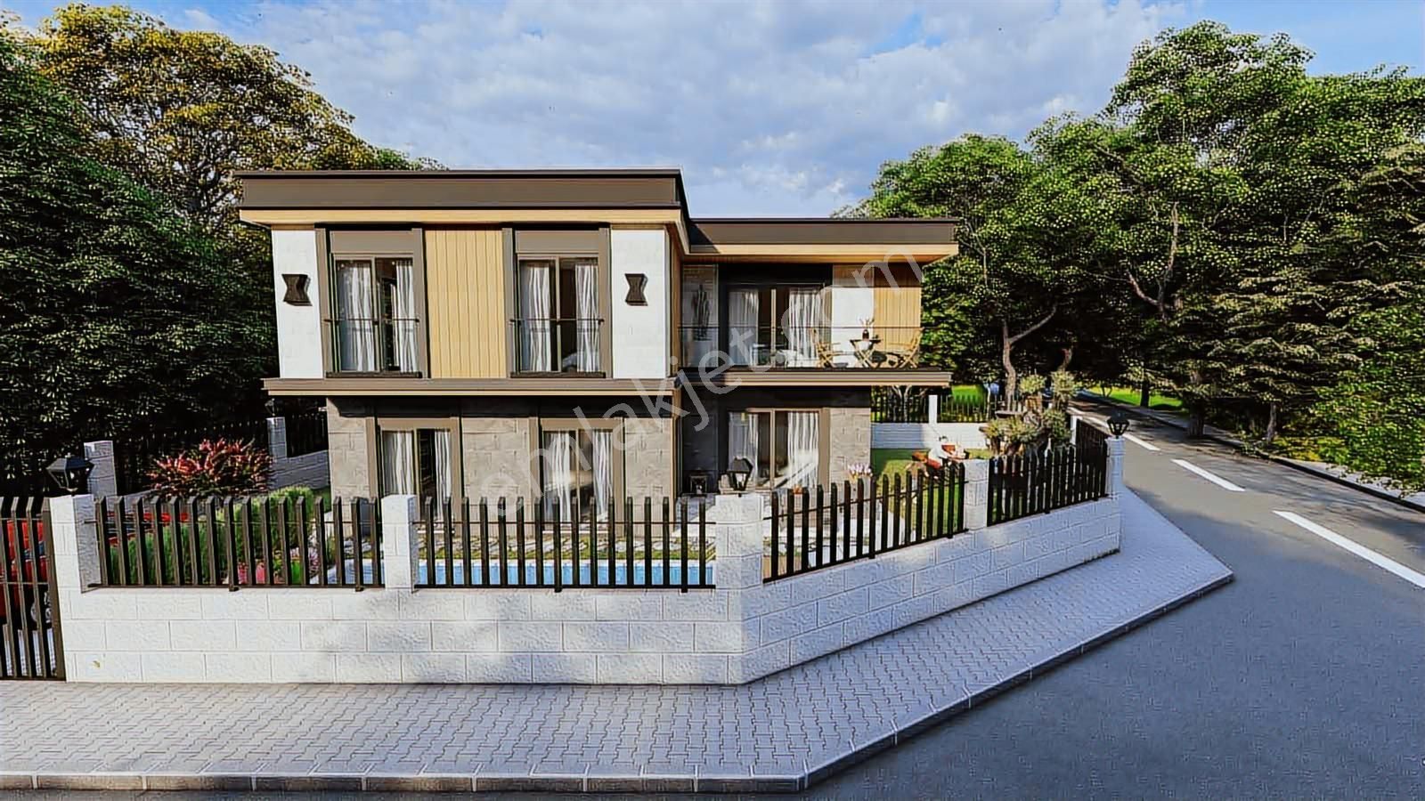 Başarı İnşaattan Havuzlu Lüks Prestijli Akıllı Villa - Görsel 9