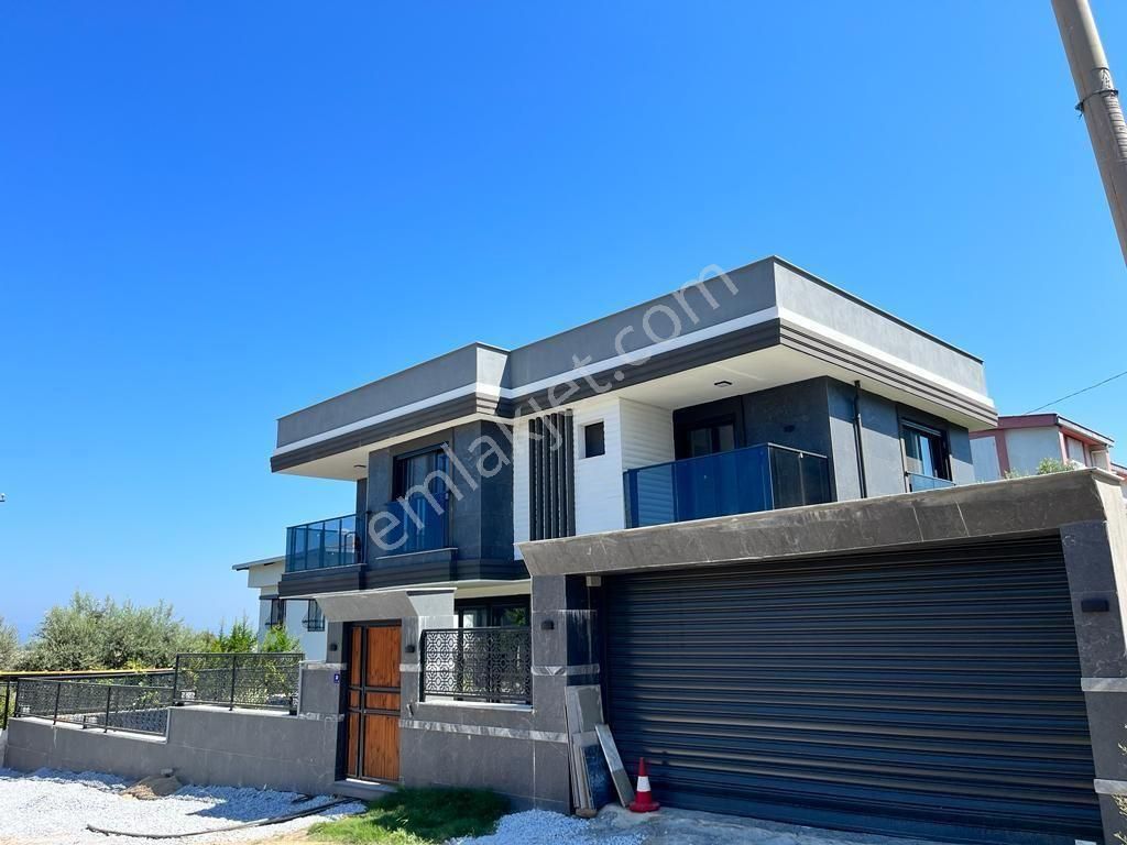 4+1 Full Deniz Manzaralı Tek Müstekil Villa - Görsel 17