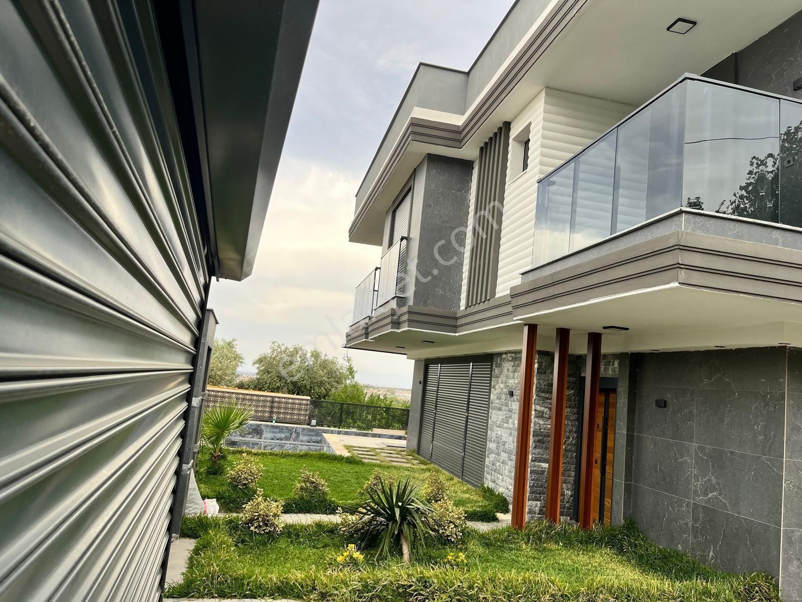 4+1 Full Deniz Manzaralı Tek Müstekil Villa - Görsel 19