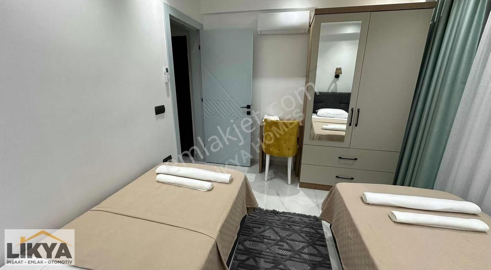 Sahile Çok Yakın Tam Korunaklı Lüks Kiralık - Görsel 19