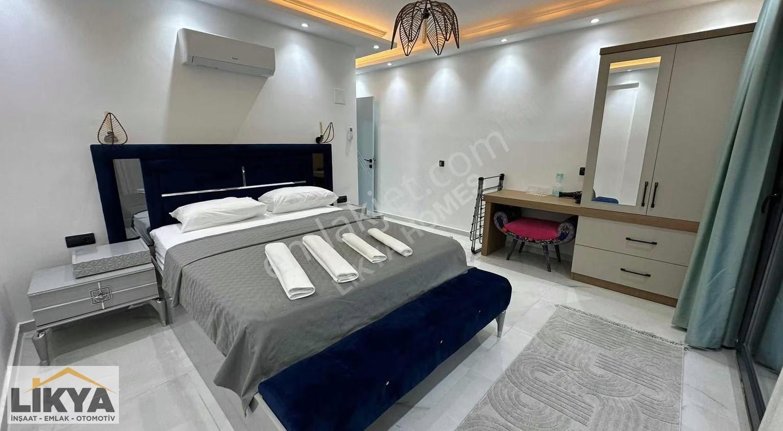 Sahile Çok Yakın Tam Korunaklı Lüks Kiralık - Görsel 20