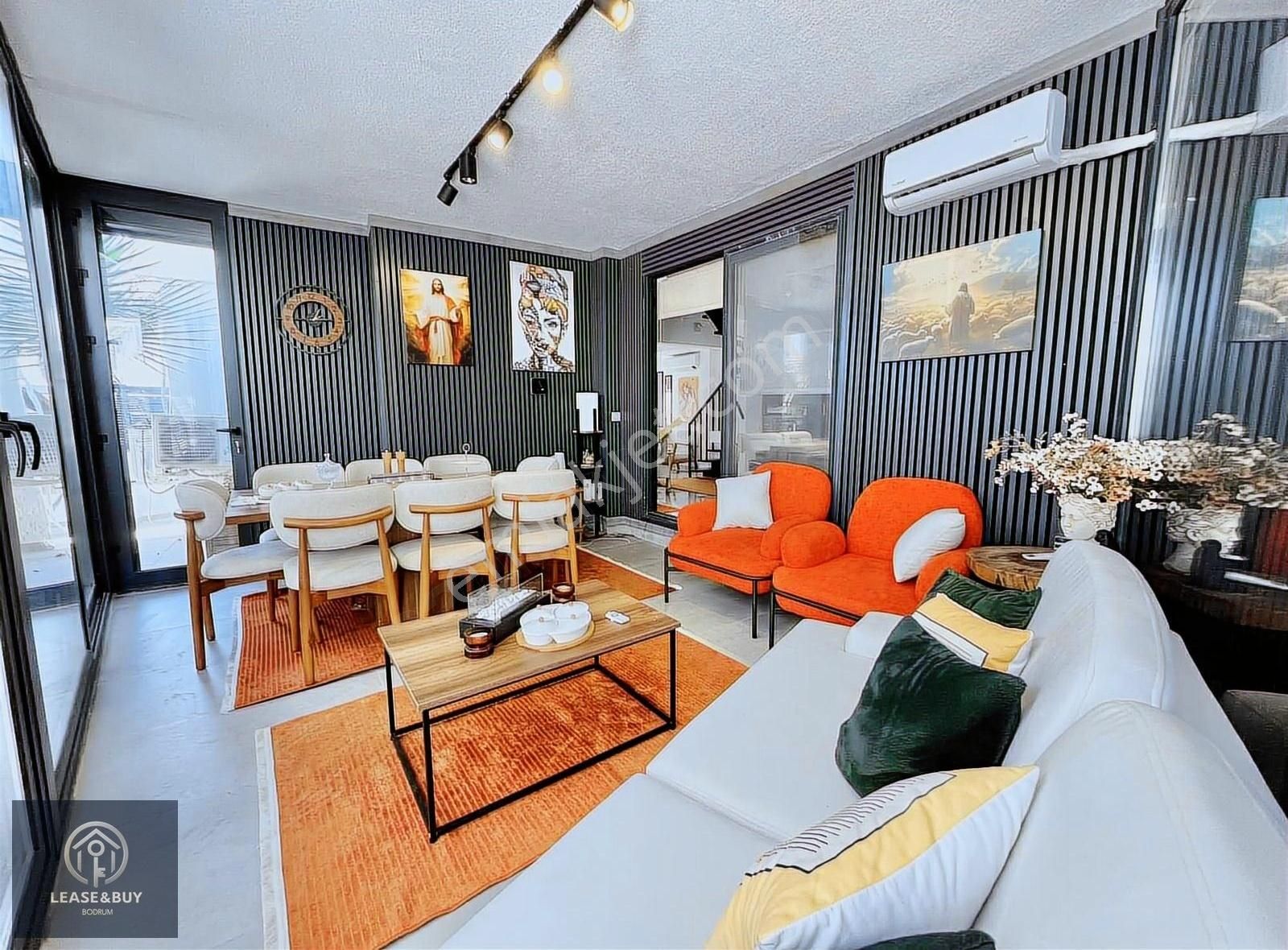 Bodrum Bagla`da Deniz Manzaralı 3+1 Triplex Villa - Görsel 30