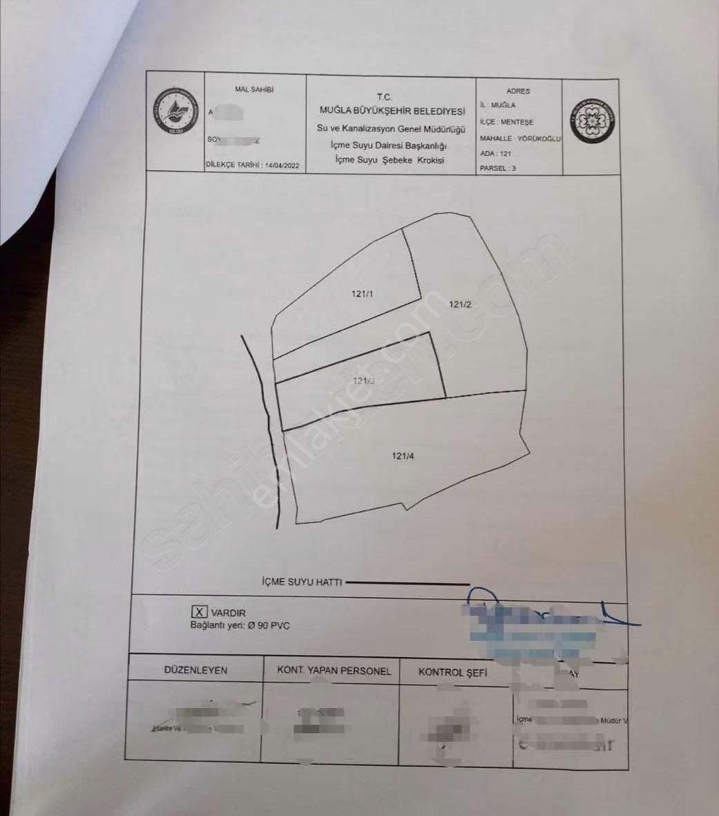 Menteşe Yörükoğlunda Proje Hazır 5.461 M² Yatırımlık Tarla - Görsel 23