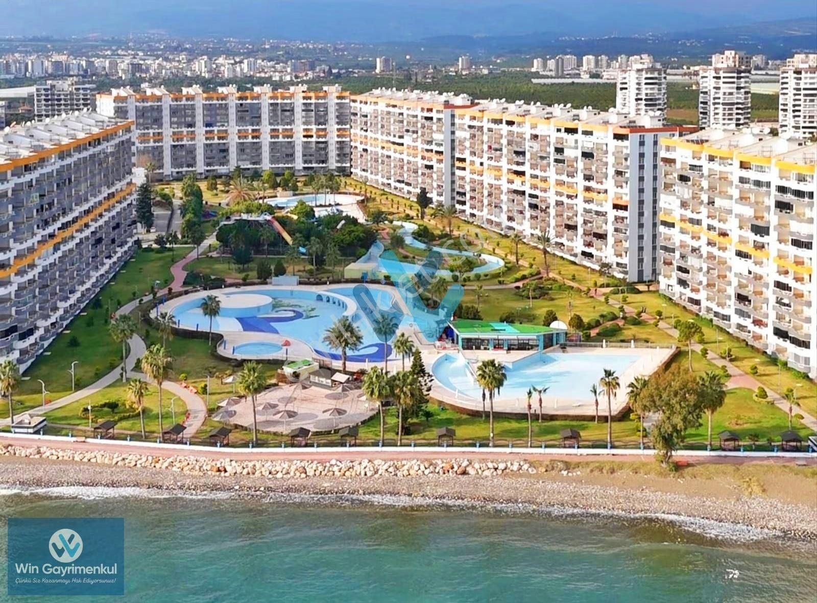 Winden Queenaba'da Yeşil Ve Maviye Hakim Deniz Manzaralı 3+1 - Görsel 13