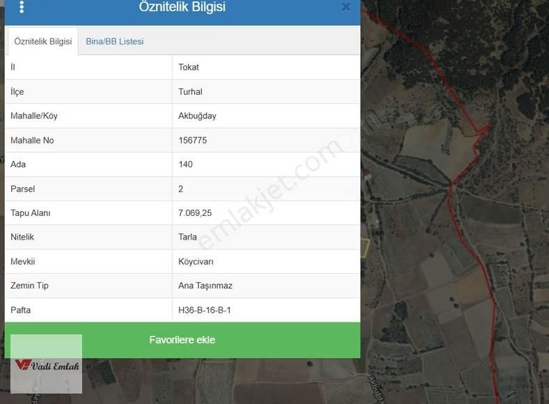 Vadi Emlak'tan Necip Köyü'nde Satılık 7.069 M² Satılık Tarla - Görsel 3