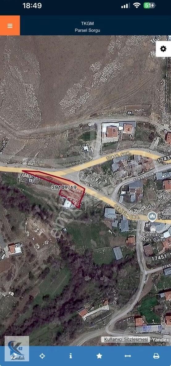 Pamukcu Da Köy İçi 523m2sine Ev Yapılabilir.