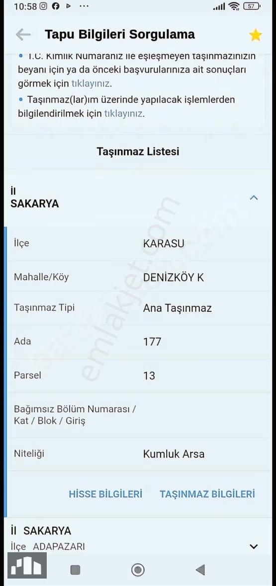 Sakarya Karasu'da Muhteşem Konumlu Fırsat Arsa - Görsel 2