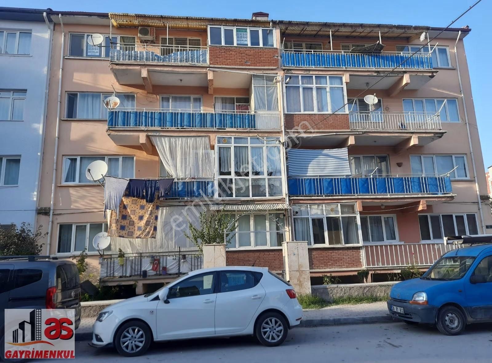 As Emlak'tan Kırmızıtoprak'ta 4/4 Msd.balkonlu Kiralık 2+1