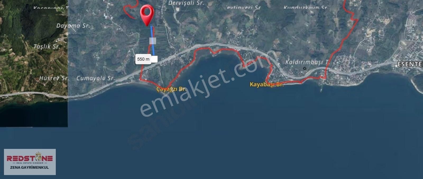 Serdivan Aşağıdere E-5 Karayoluna 550 Metre Mesafe Göl Manzaralı - Görsel 11