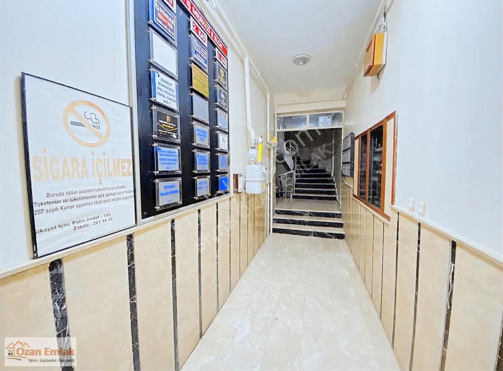 Sivas Ozan Emlak'tan Orhan İş Mrk.'de Satılık 2+1 Ofis & Büro - Görsel 6