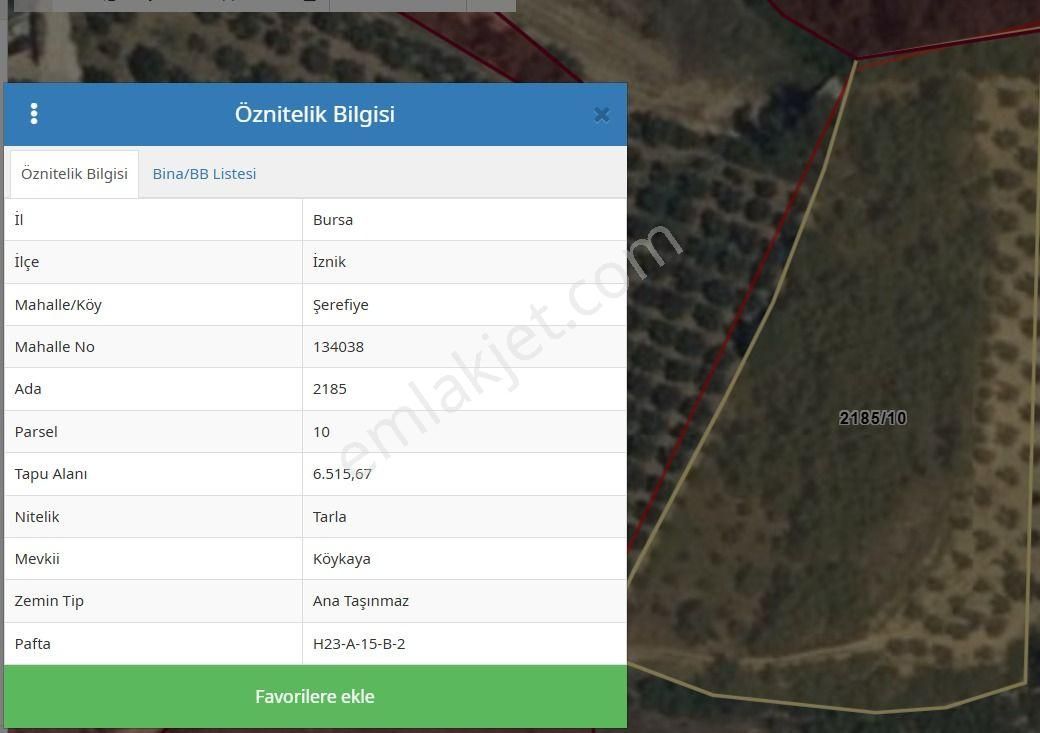 İznik Akın Emlaktan Şerefiye'de 6.515m2 Göl Manzaralı Tarla - Görsel 3