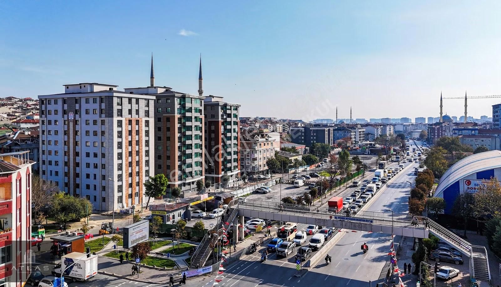 Atlas'tan, Butik Sitede, 3+1, 135m2, 9.kat, Şehir Manzaralı, Lüx - Görsel 4