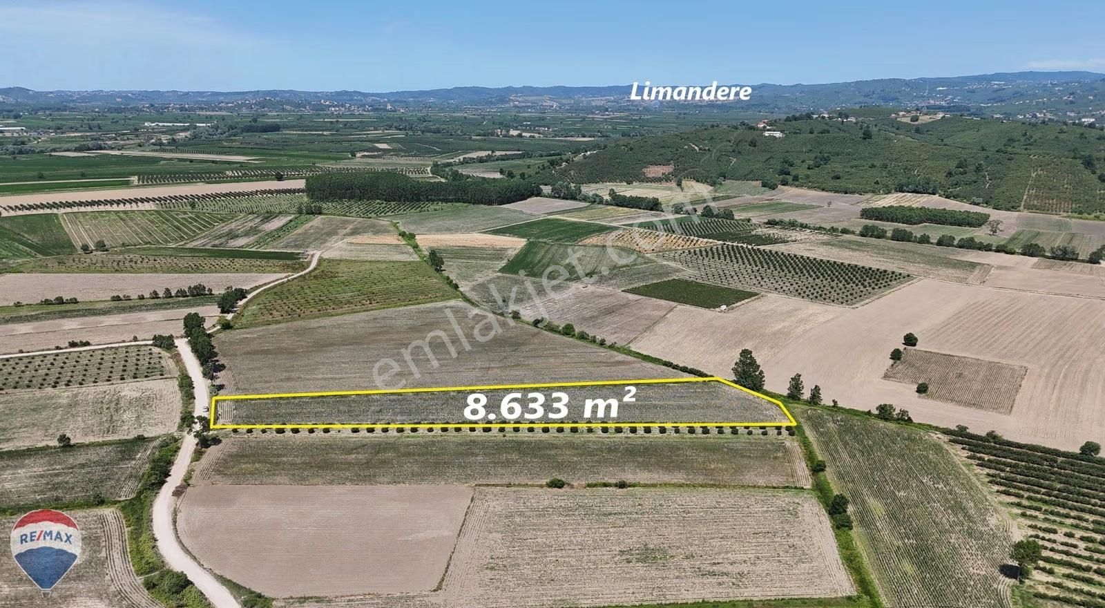 Karasu Limandere De Satılık Tarla Remax Mavi Tuncay Şen Den - Görsel 3