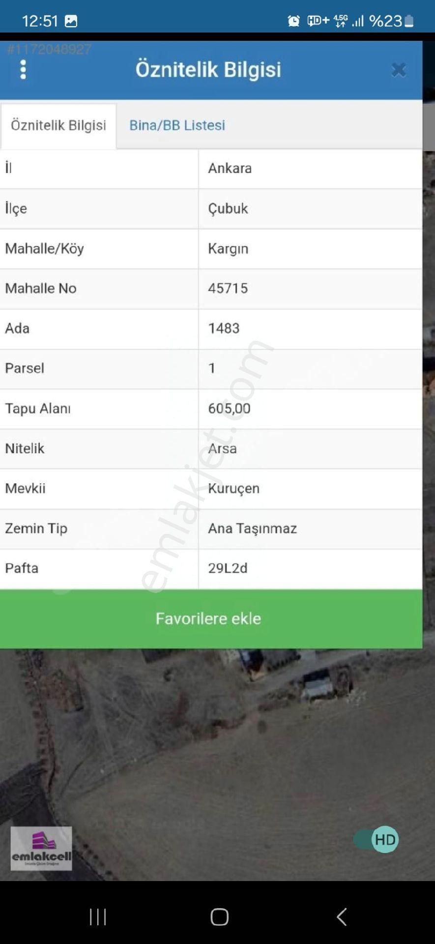 Tek Tapu Konut İmarlı Tel Örgülü 605m2 - Görsel 10