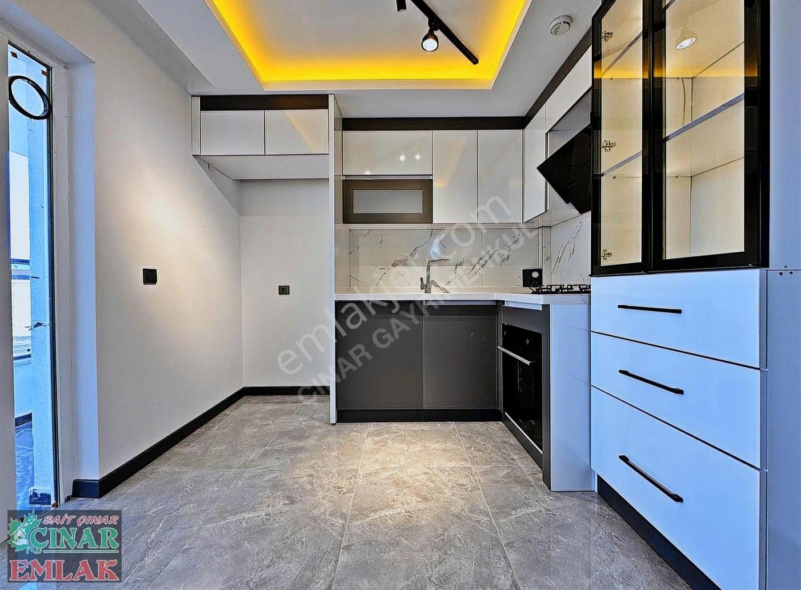 [çınar]_dan 1300 Kredili Yerden Isıtmalı Lüks 3+1 Daire - Görsel 7