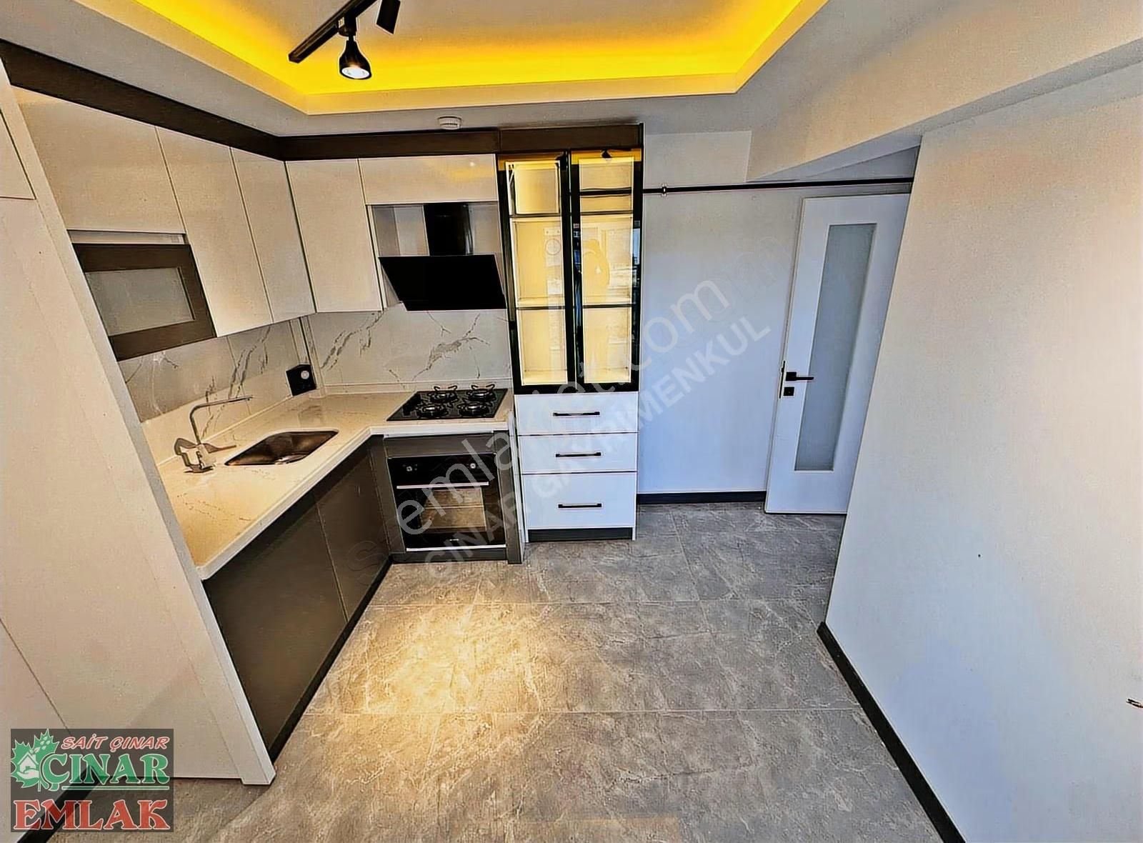 [çınar]_dan 1300 Kredili Yerden Isıtmalı Lüks 3+1 Daire - Görsel 18