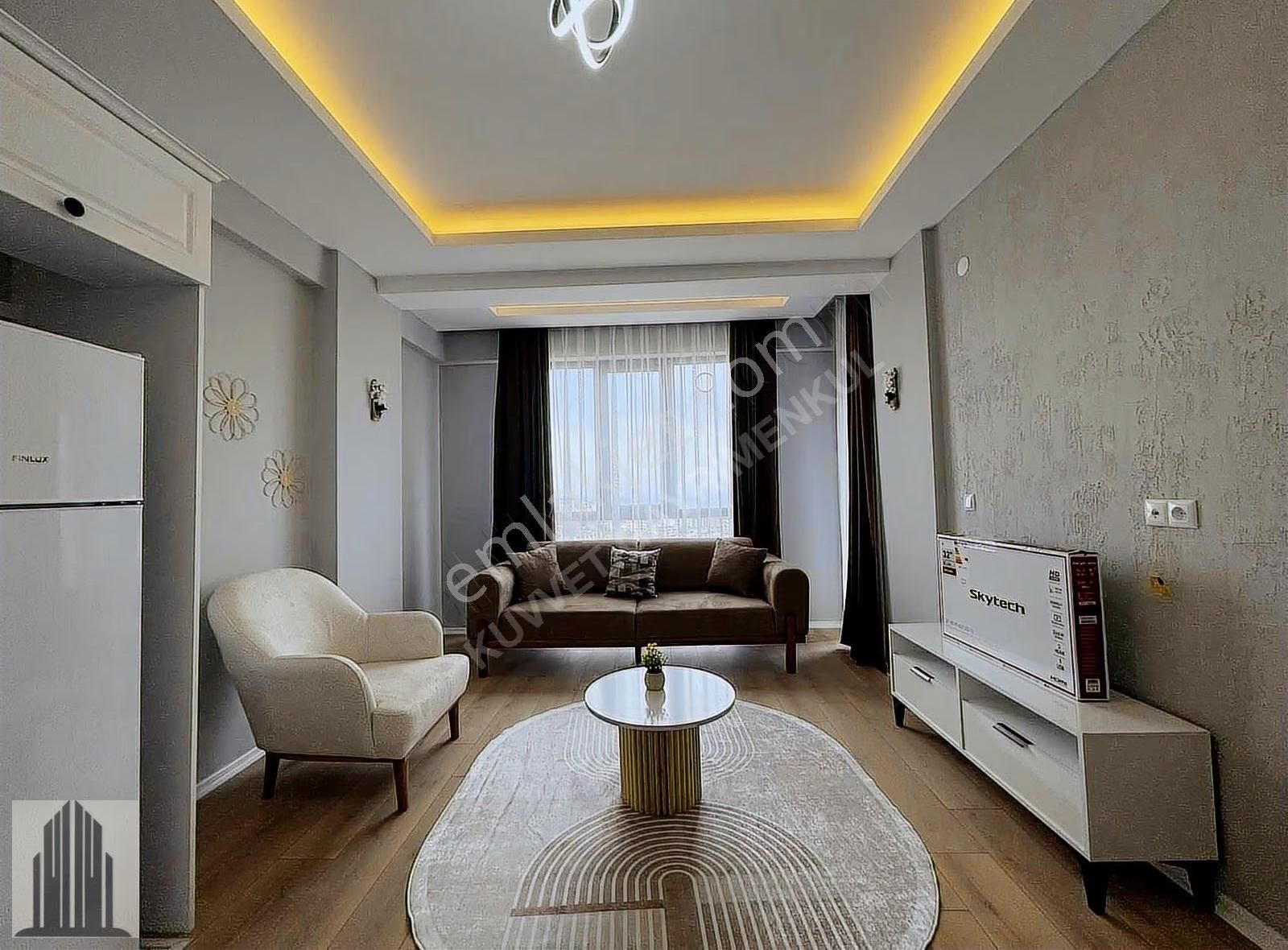 Kuvvet'ten Deniz Manzaralı Ultra Lüks Eşyalı Satılık 1+1 Daire ! - Görsel 5