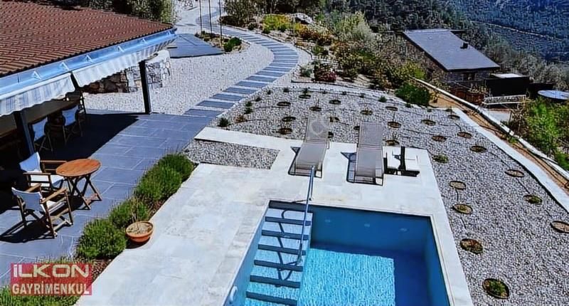 İlkon'dan İnlice'de Doğa Deniz Manzaralı Havuzlu 4+1 Malikhane - Görsel 34
