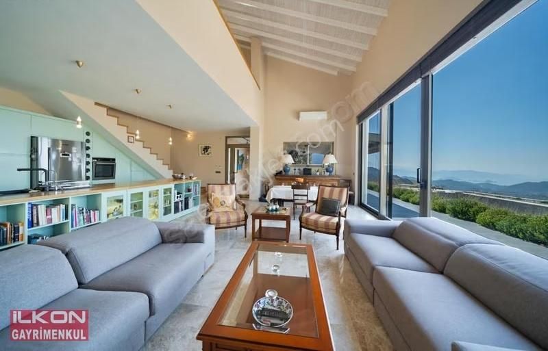 İlkon'dan İnlice'de Doğa Deniz Manzaralı Havuzlu 4+1 Malikhane - Görsel 32