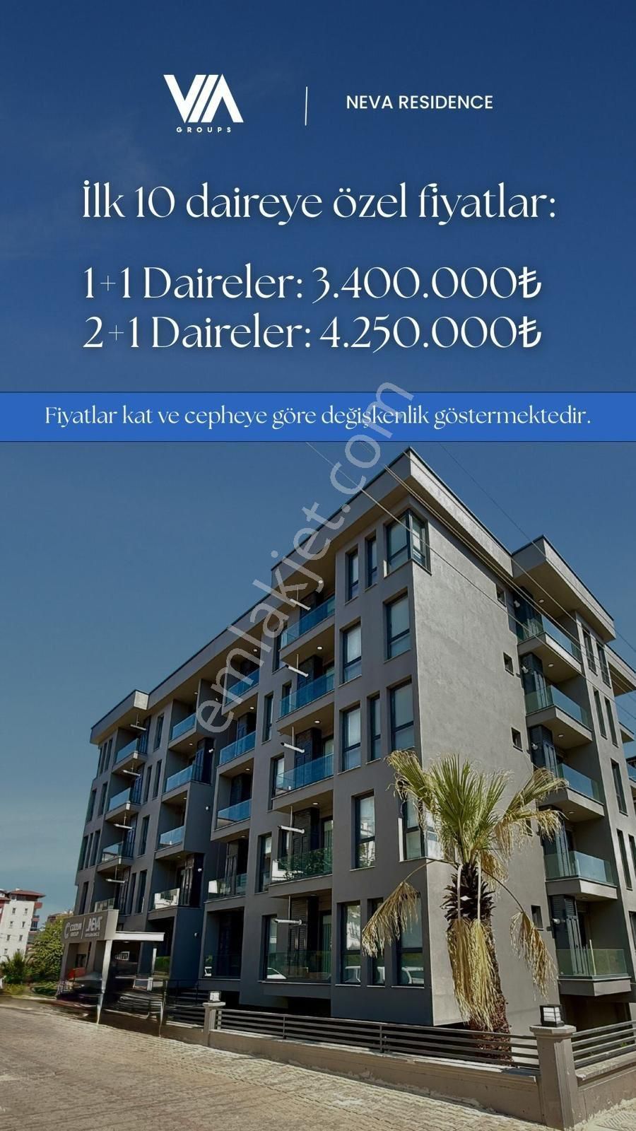 Adalet Mevkii Adliye Binası Karşısı Satılık 1,5+1 Ultralüx Rezidanslar - Görsel 18