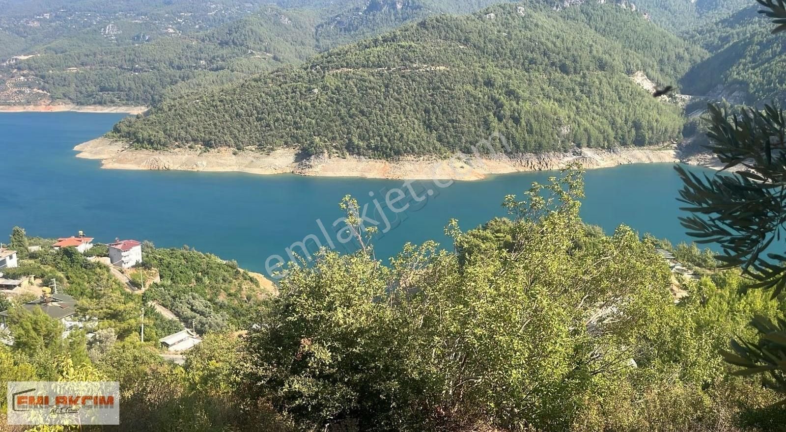 Alanya Bıçakçı Da Baraj Manzaralı Tarla