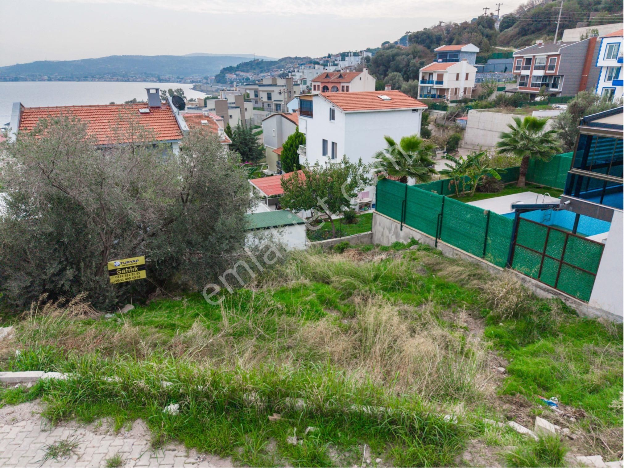 Turyap Foça'dan Yeni Foça'da Satılık Villa İmarlı 353 M2 Arsa - Görsel 7