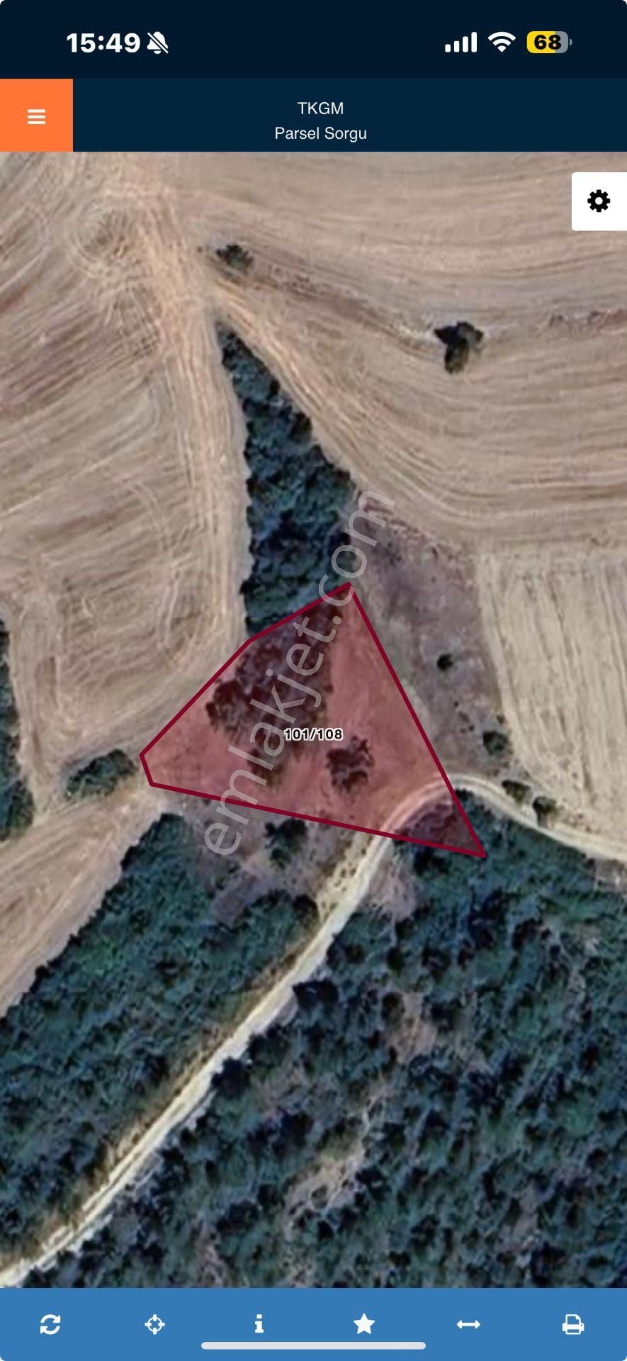 Sakarya-geyve-karacaörende Sahibinden 1122 M² Kupon Arazi - Görsel 7