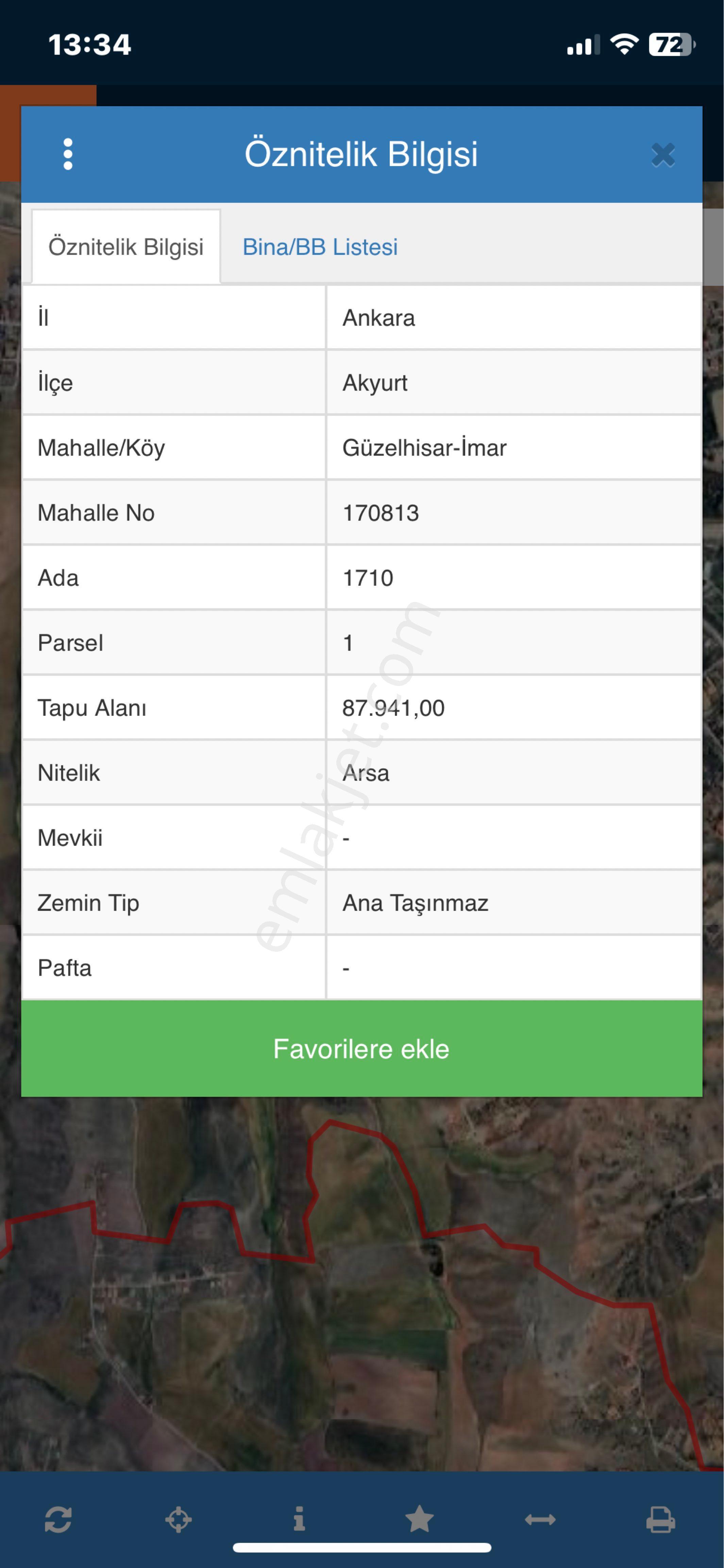 Yatırımlık İmarlı Arsada 3+1 Daire Getirili Koop Hissesi - Görsel 2
