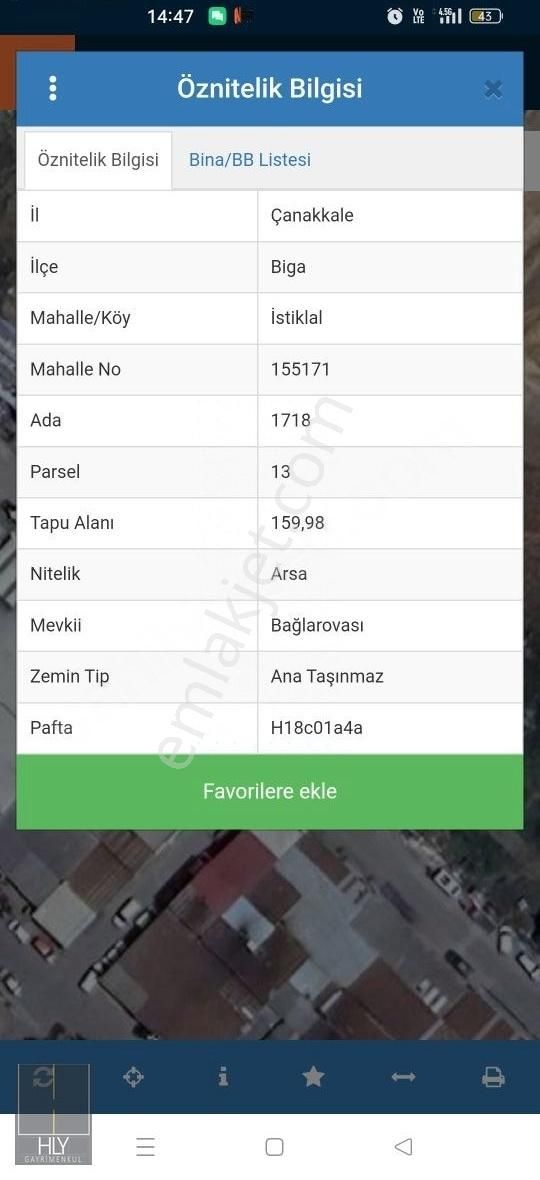 Hly'den Biga Sanayi Sitesinde 2 Parsel Satılık Ticari Arsalar - Görsel 2