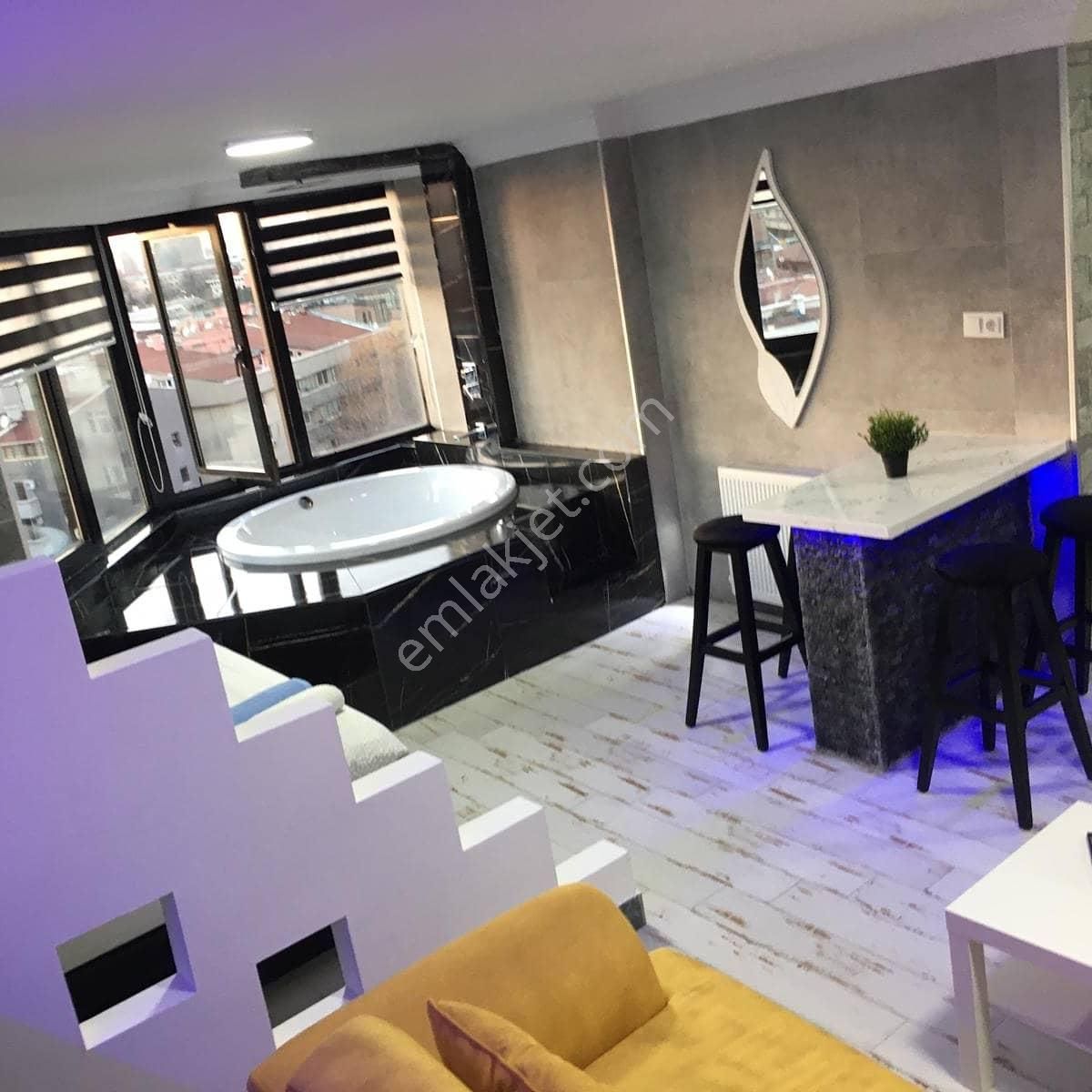 Reco Turızm Çankaya Günlük Kiralık Daireler 7/24 Açık 2 Kişilik Küvetli - Görsel 7